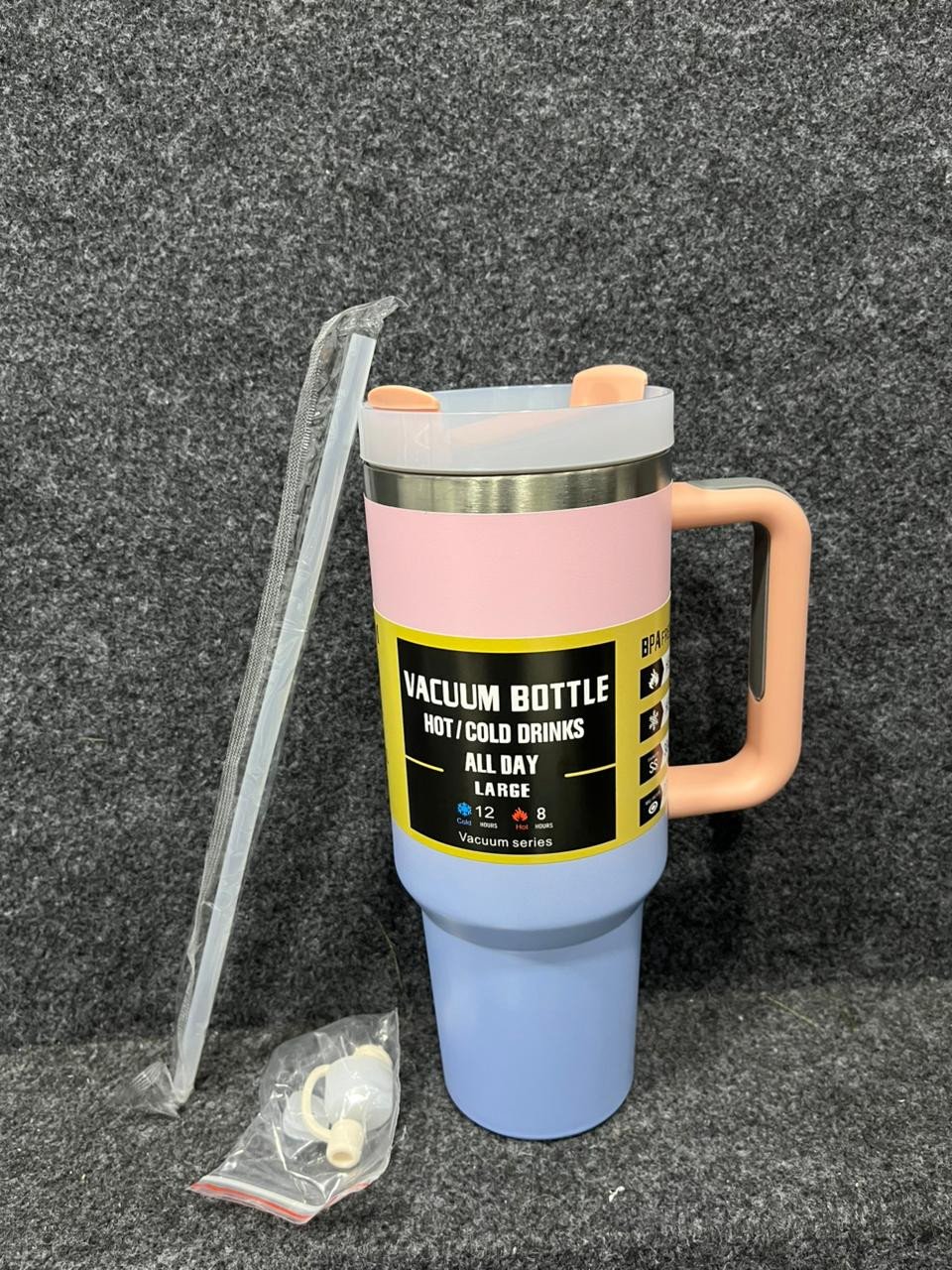 HEAVY Vacuum Insulated Tumbler CANDY COLOUR